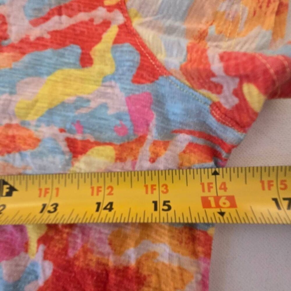David Kline Womens Two Colorful Short Sleeve Lightweight Tee Shirts Size Medium - Picture 7 of 12